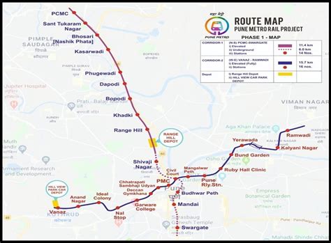 Pune Metro: Map, Route, Station, Current Status (2024-25)