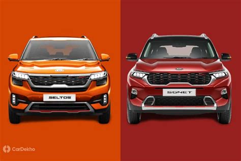 Kia Sonet vs Seltos: Which SUV To Buy? | CarDekho.com