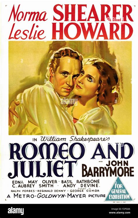 Romeo juliet poster hi-res stock photography and images - Alamy