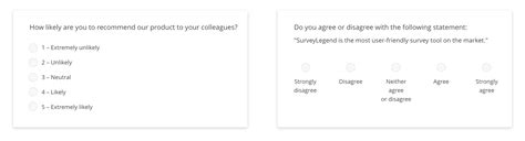 Opinion Scale (Likert-type question) | SurveyLegend