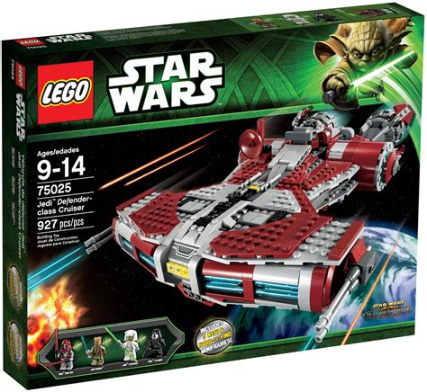 Jedi Defender-class Cruiser LEGO Set | Star Wars - Netbricks | Rent ...