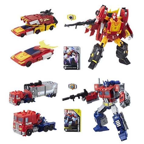 Hasbro Transformers Power Of The Primes Optimus Prime & Rodimus Prime ...