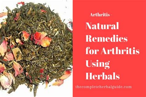 Natural Remedies for Arthritis Using Herbals