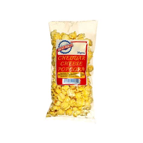 Cheddar Cheese Popcorn 30G – Sesame Foods Ltd.