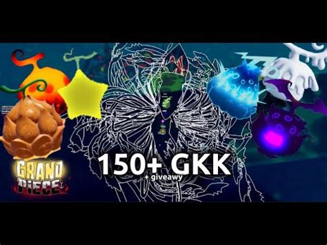 [GPO] DEVIL FRUIT FARMING + 150+ KK/GKK STACKING w/ ASE 4X LOGIA + FRUIT GIVEAWAY - YouTube