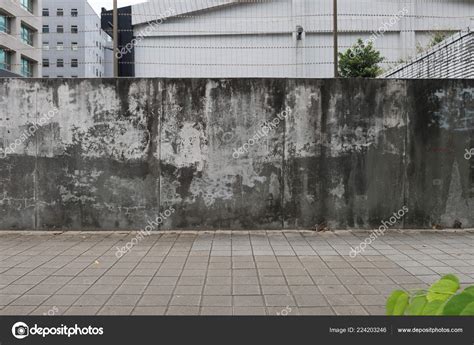 Street Wall Background Industrial Background Empty Grunge Urban Street ...