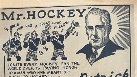 From the Archives: A First-Hand View Of 'Lester Patrick Night' - The Hockey News