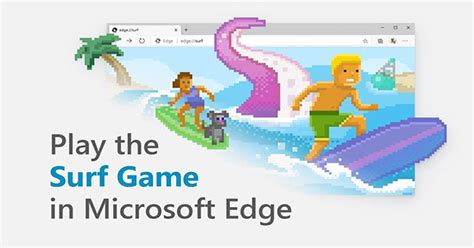 How to play new surfing offline game on Microsoft Edge - TipsMake.com