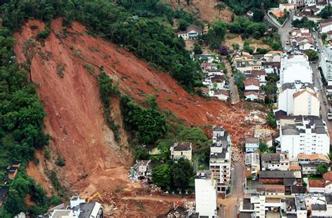 Landslides in Brazil