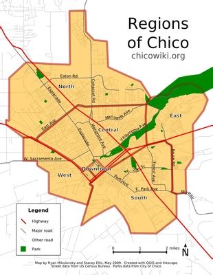 Geography - Chico - LocalWiki