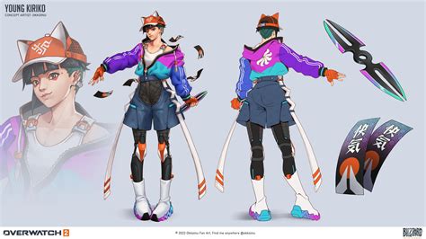 Overwatch Skin Concepts Overwatch 2 Kiriko Japanese C - vrogue.co