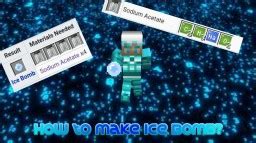 How to make Ice Bomb? Minecraft Tutorial.