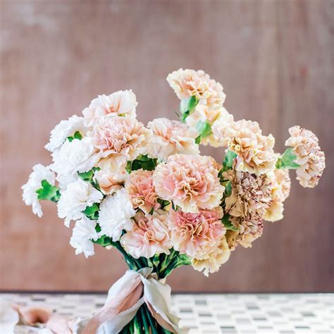 16 Unexpected Carnation Wedding Bouquets