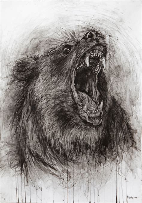 Roaring Bear Drawing at GetDrawings | Free download