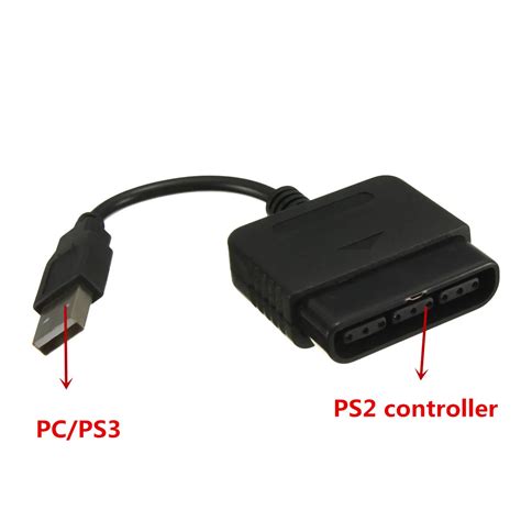 USB Games Controller Adapter Converter without Driver For PlayStation 2 ...