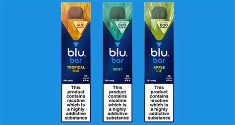 Three more flavours join blu bar lineup - Scottish Local Retailer