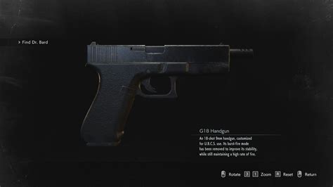 G18 Handgun | Resident Evil Wiki | Fandom