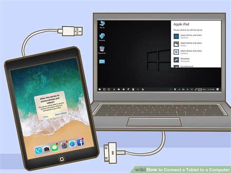 5 Ways to Connect a Tablet to a Computer - wikiHow