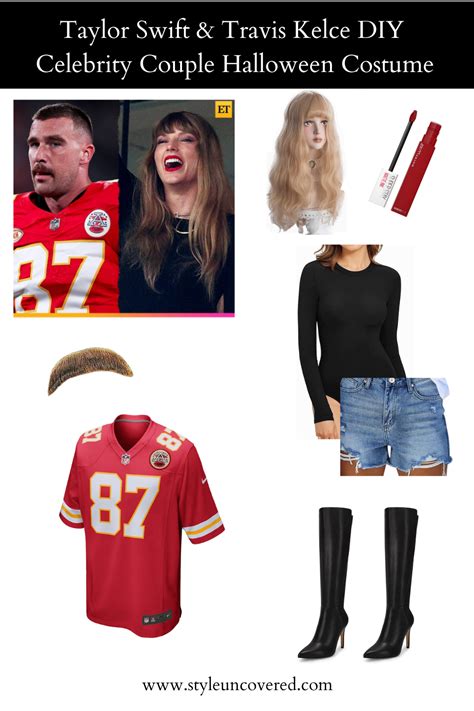 How To Dress Like Taylor Swift And Travis Kelce This Halloween ...