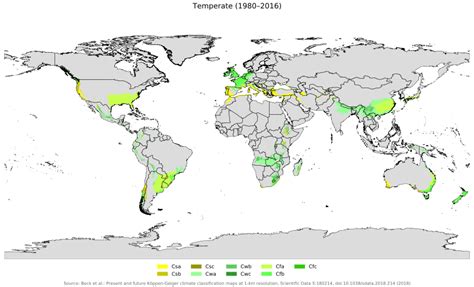 Temperate climate - Wikipedia