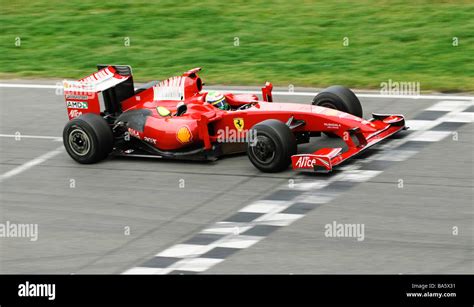 Felipe MASSA in the Ferrari F60 race car during Formula One testing ...