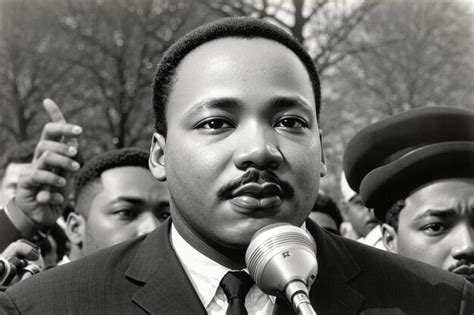 Premium Photo | Martin Luther king day with USA flag