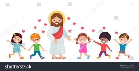 Jesus Loves Children Wallpaper