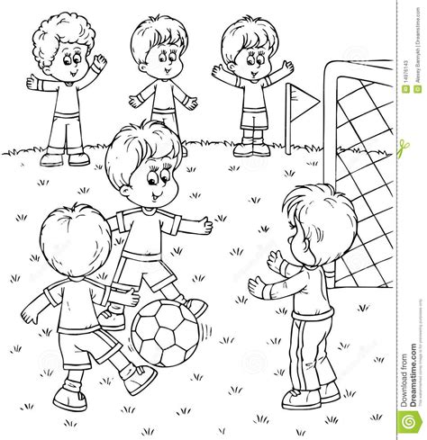 soccer kids clipart black and white 20 free Cliparts | Download images on Clipground 2024