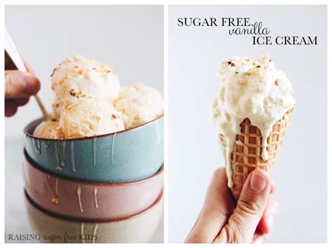 Sugar Free Vanilla Ice Cream | Raising Sugar Free Kids