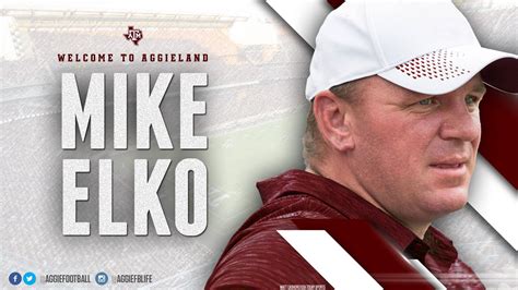 Texas A&M's Fisher tabs Elko as Aggies' Defensive Coordinator - WTAW ...