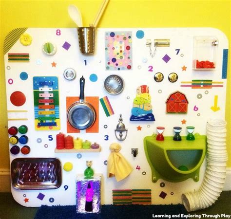 Learning and Exploring Through Play: DIY Sensory Board Fun for Children