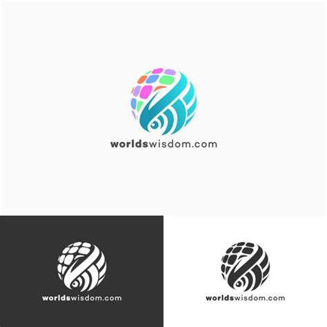 Designs | Creating a logo for the WorldsWisdom.com a digital repository of information and ...