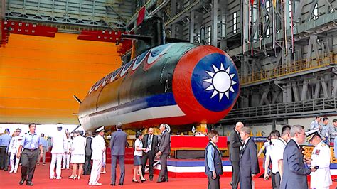 Taiwan Launches First Domestically Built Submarine - TaiwanPlus