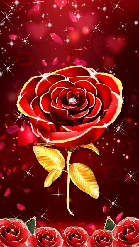 Beautiful 3D Mobile in 2020. Rose , Flower , Bling, 3D Roses HD phone ...