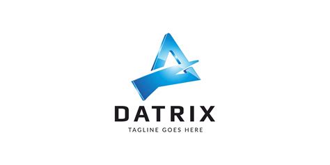 Datrix Logo Template by IRussu | Codester