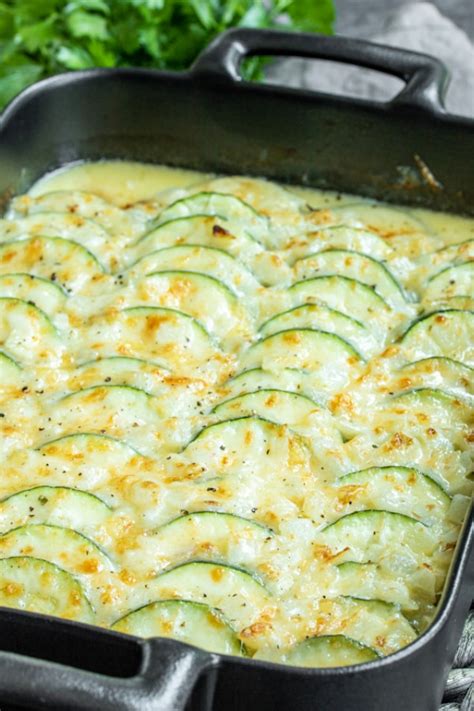 Cheesy Baked Zucchini Casserole {Keto} - Home. Made. Interest.