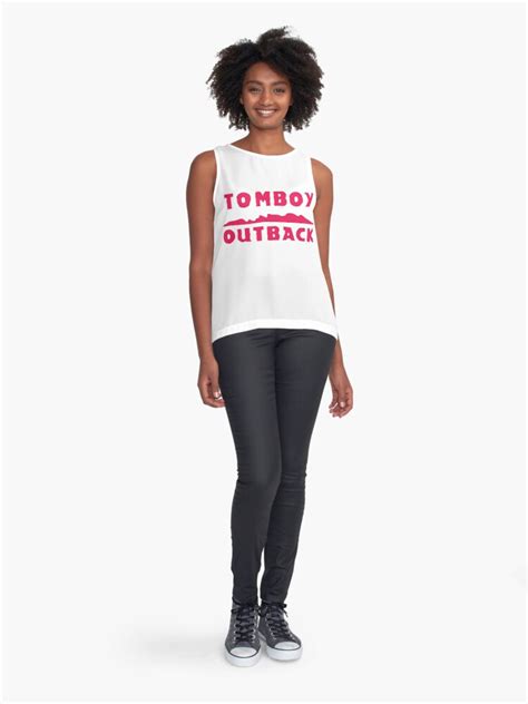 "Tomboy Outback " Sleeveless Top for Sale by cashewbeep | Redbubble