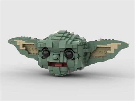 LEGO MOC Baby Yoda Smile moc by frozenkuku | Rebrickable - Build with LEGO