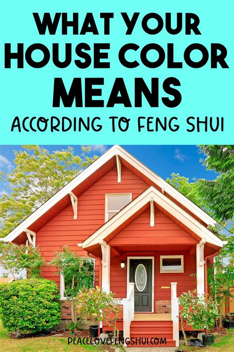 what your house color means in feng shui. feng shui exterior paint ...