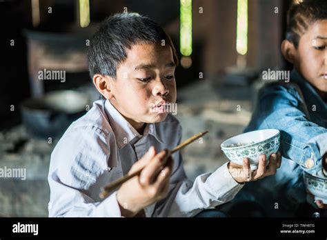 Hill tribe, Akha people, Laos, Asia Stock Photo - Alamy