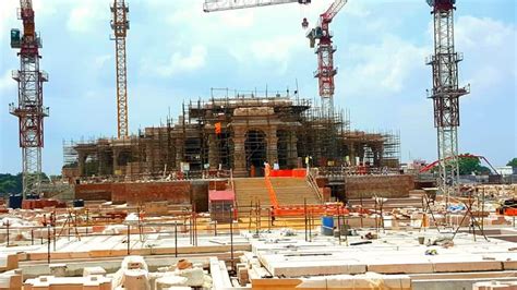 Fresh Photos Of Ram Temple Construction Show Its Breathtaking Splendor; Check Opening Date ...