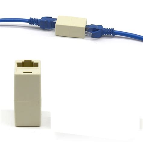 Adapter Konektor RJ45 Network Changer LAN Extension Connector - No Color - JakartaNotebook.com