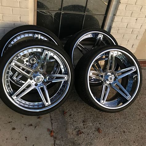 22” Asanti split 5 star concave wheels Staggered 22x9 and 22x10 Bolt ...