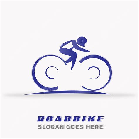 Road Bike Vector PNG Images, Vector Road Bike Logo Template, Vector, Logo, Bike PNG Image For ...