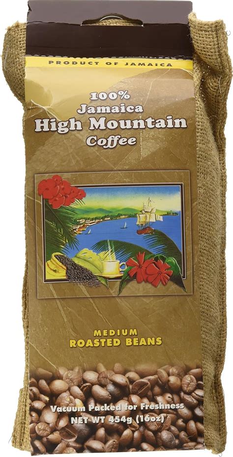 Jamaica High Mountain Coffee Beans 454g: Amazon.co.uk: Grocery
