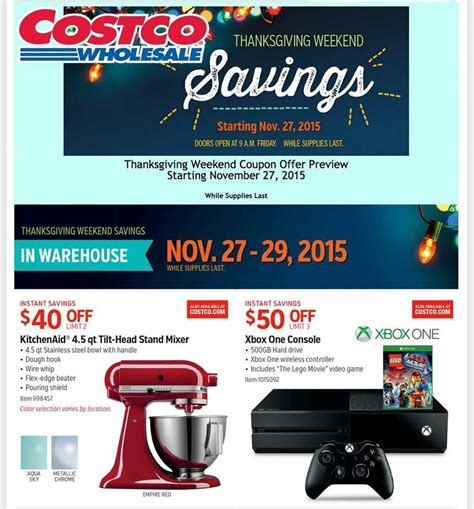 Costco Black Friday Online Deals Time | semashow.com