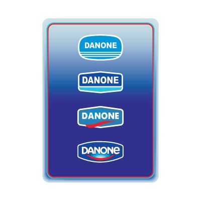 Danone Logos logo vector in (.EPS, .AI, .CDR) free download