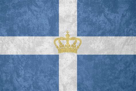 Kingdom of Greece ~ Grunge Flag (1863 - 1924) by Undevicesimus on ...