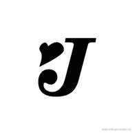 Letter J Tattoo Fonts Alphabet letter j | Letter j tattoo, J tattoo, Letter j
