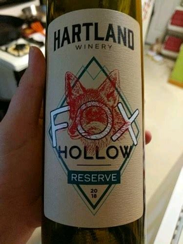 Hartland Winery Fox Hollow Reserve | Vivino Brasil